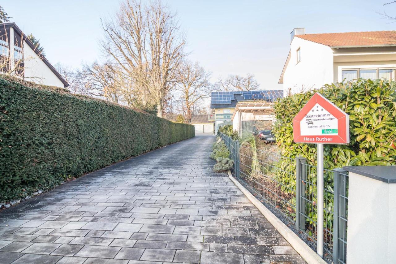 Haus Ruther - Wohnung 2 Bad Saulgau Eksteriør billede